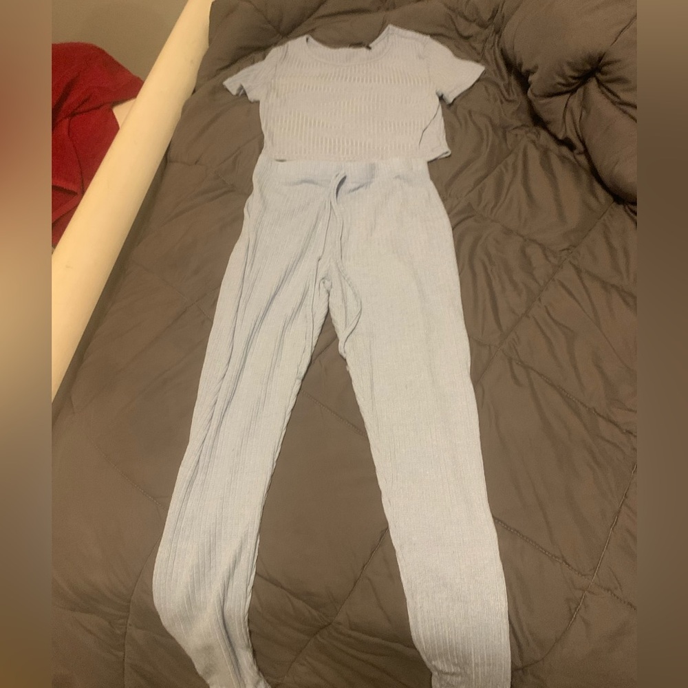 Shein Baby Blue Set